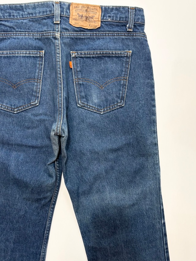 80s Levi’s 506 DENIM PANTS MADE IN USA Size W34L30→W33L29