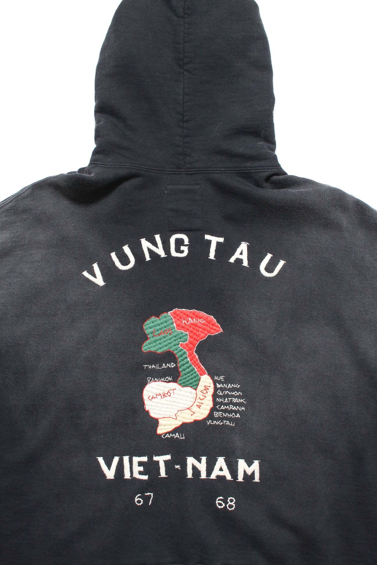 BOW WOW VIETNAM ZIP HOODIE AGED | BASE LINE