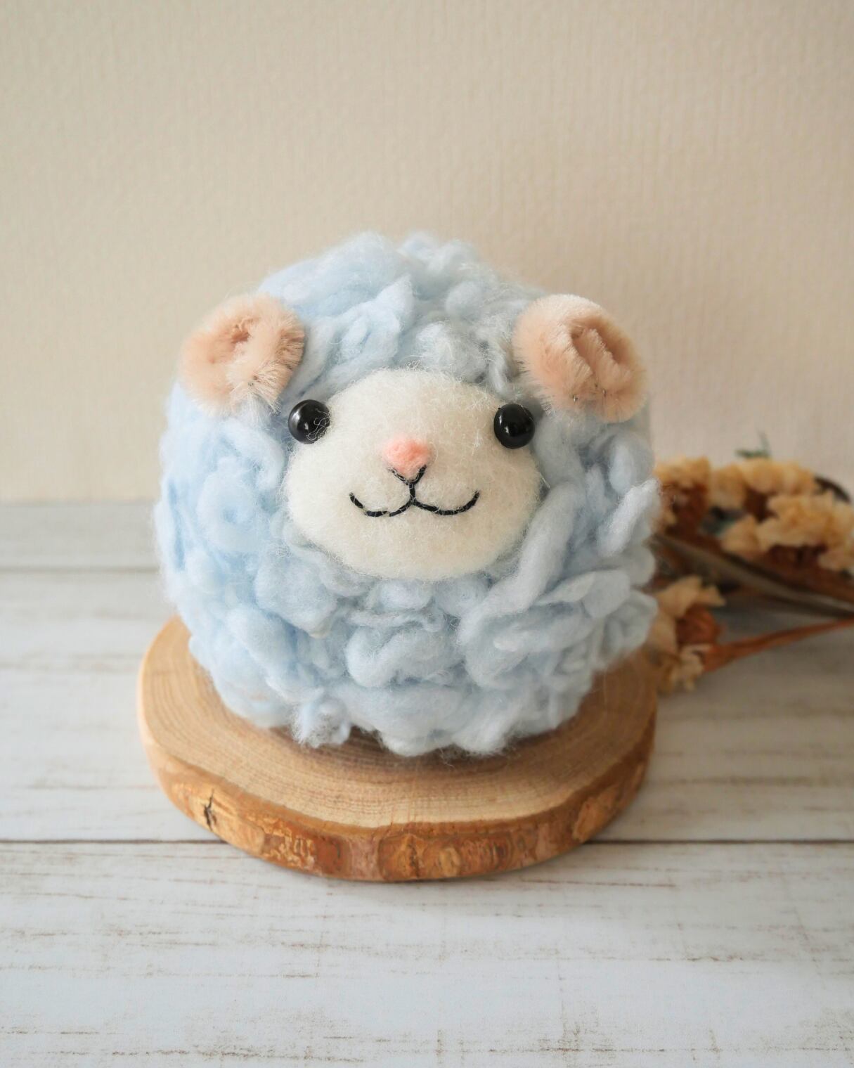 ひつじ小屋 フェルト どんぐり帽