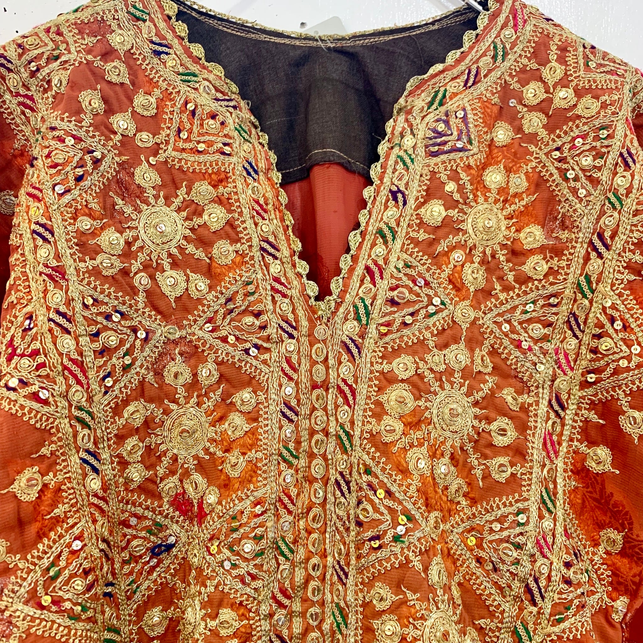 アメリカ古着  パキスタン刺繍 バロチワンピース ドレス