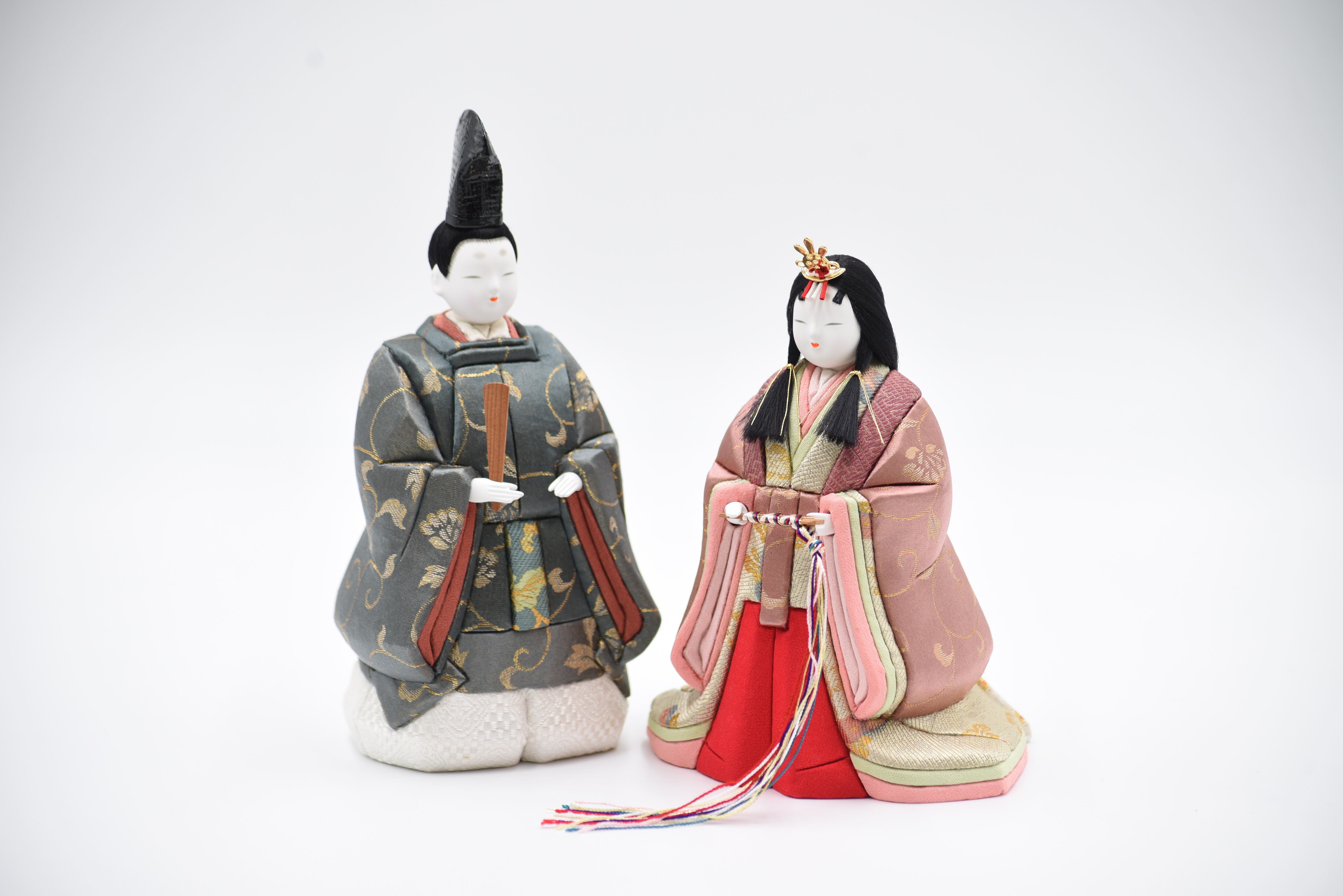 雛人形 有松陽寿作 延喜雛 雛人形【陽光雛】 | 【有松人形工房】江戸木目込み人形