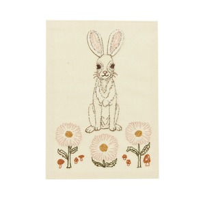 【3営業日以内に発送】CORAL&TUSK：Bunny and Daisies Card うさぎとデイジー グリーティングカード  (コーラル・アンド・タスク)