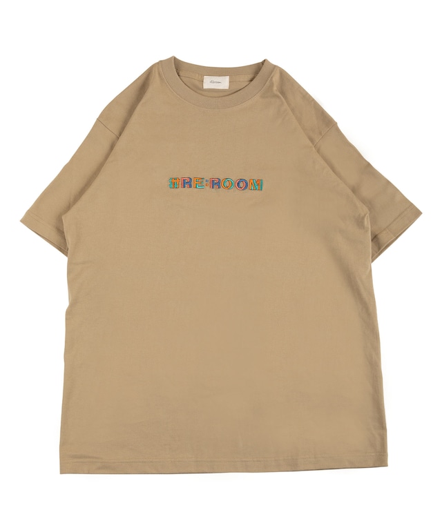 【#Re:room】COLOR LOGO GRAPHIC EMBROIDERY T-shirts［REC667］