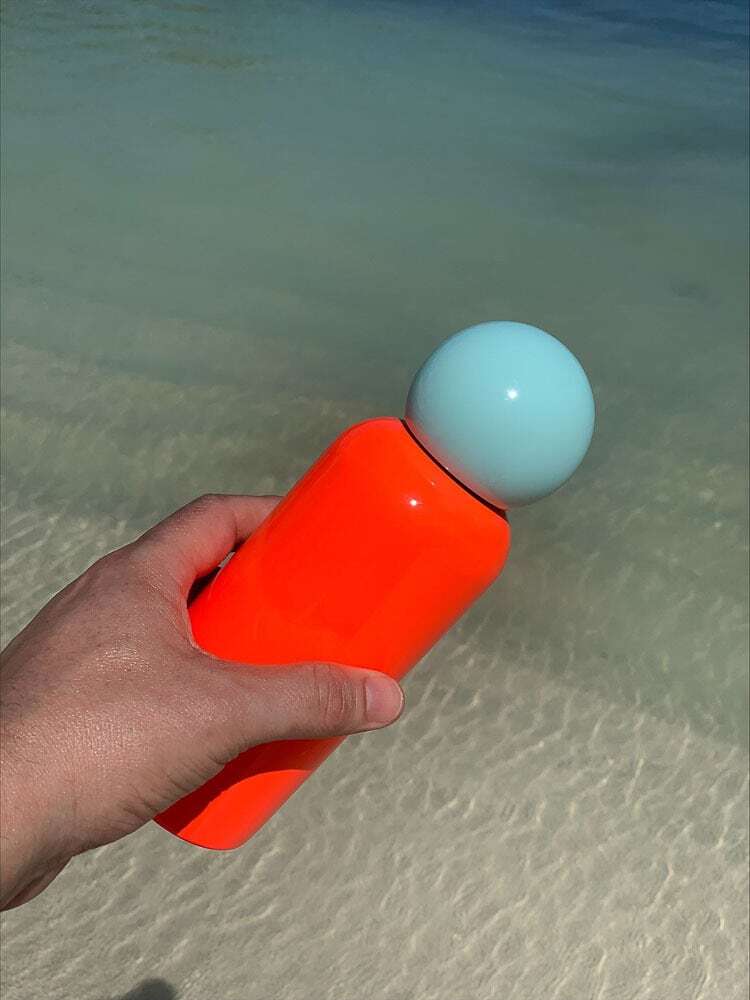 Skittle Bottle light 500ml (Coral & Mint) / スキットル ボトル