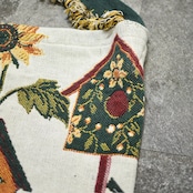 kroneko original sunflower rug shoulder bag
