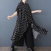 イレギュラーヘム チュニックシャツ  30102