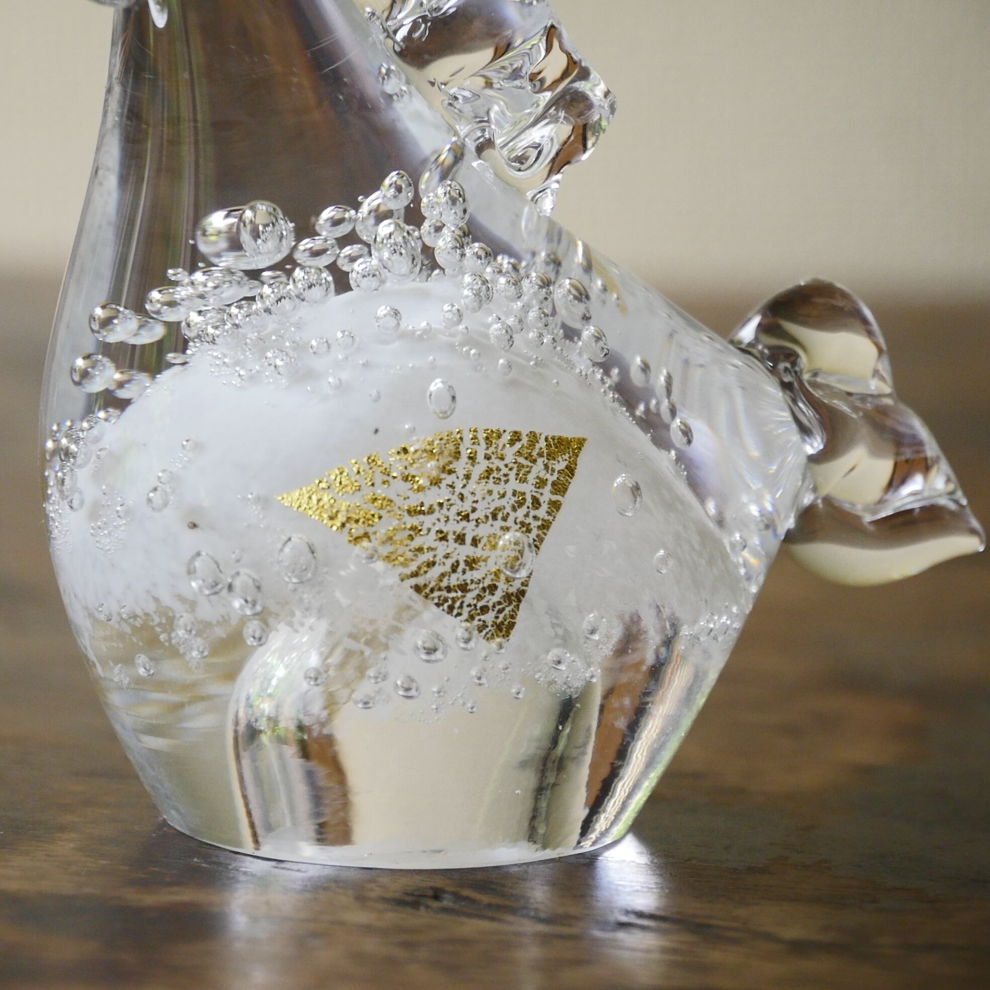 25冬】干支(高さ6cm) ガラス午S (青駒)ブルー | TSUNE;田中恒子の器