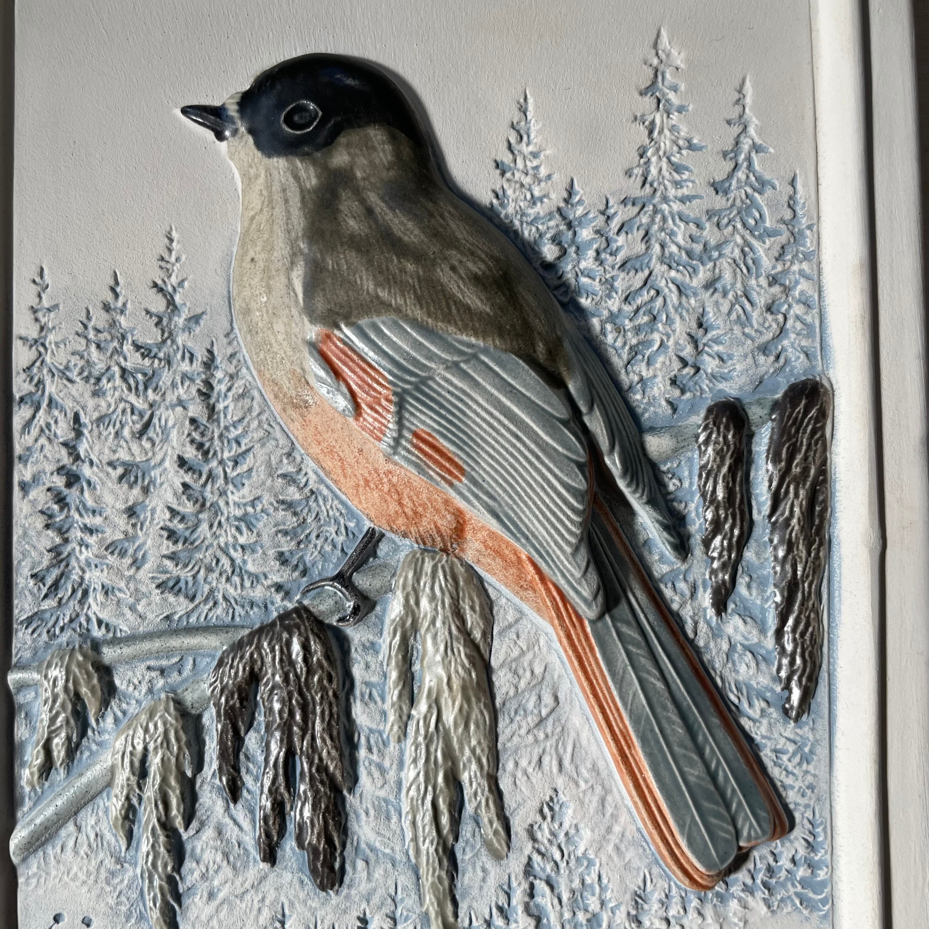 鳥の陶板 | tsuitachi craft&brocante