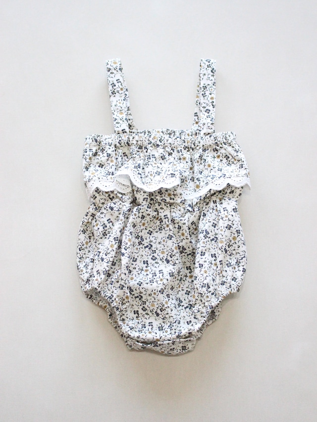 little cotton clothes  Organic Nelly Romper - Evesham Floral