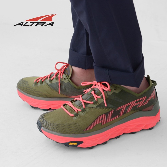 ALTRA [アルトラ] MONT BLANC M / モンブラン メンズ [AL0A547K-dolv / Dusty.Olive] クロスカントリー・ロードランニング・トレイルラン・ハイキング・ファストパッキング・トレイルレーシングシューズ・MEN'S [2023SS] MEN'S