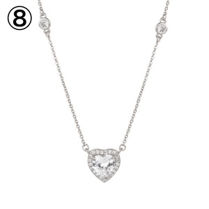 おしゃれ キラキラ セコイド クリスタル レディース ネックレス