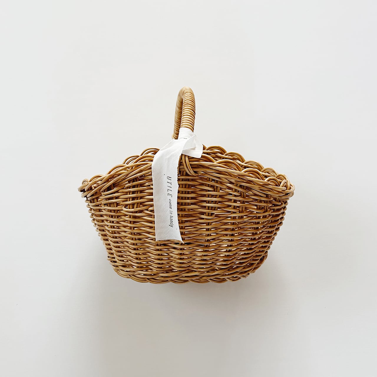 【新色追加】UTILE oval one handle basket