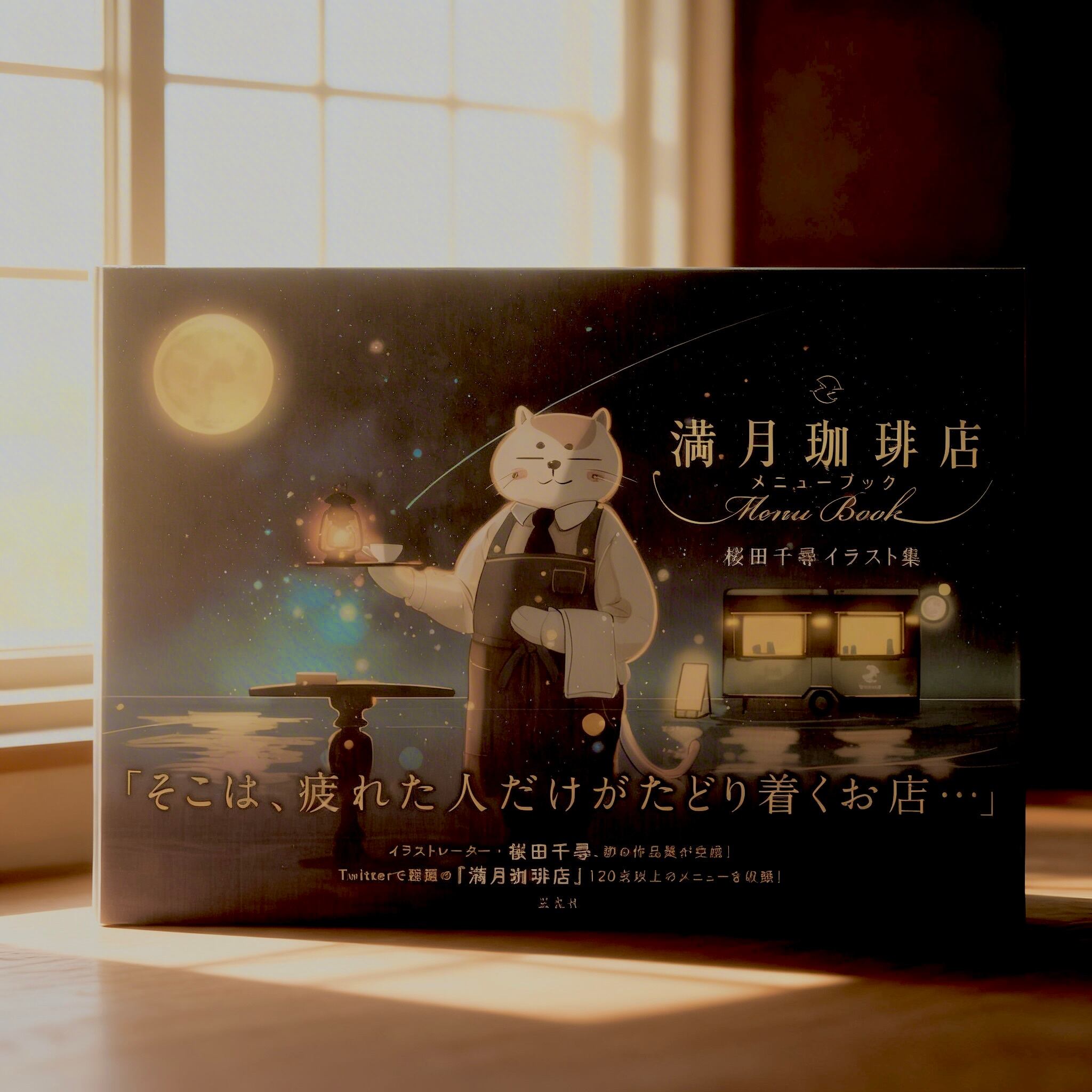 新本) 重版出来 桜田千尋が手がける『満月珈琲店』のメニューをまとめ