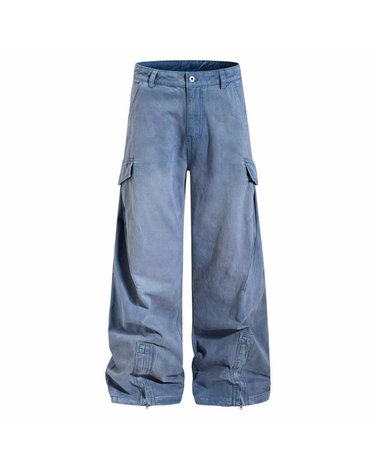 【限定入荷】ジップヘムワイドカーゴデニム(OR-H6673)