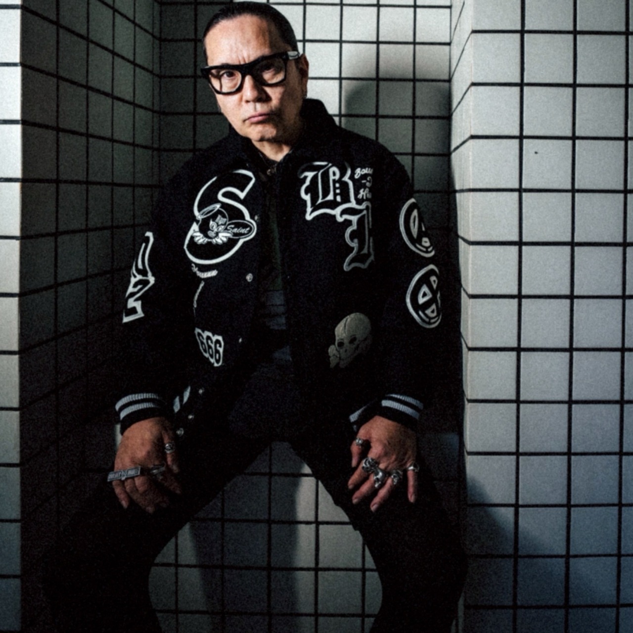 【SAINT Mxxxxxx】BH_VARSITY JKT/SNT HUNTERSM-MK8-0000-C34 - 5