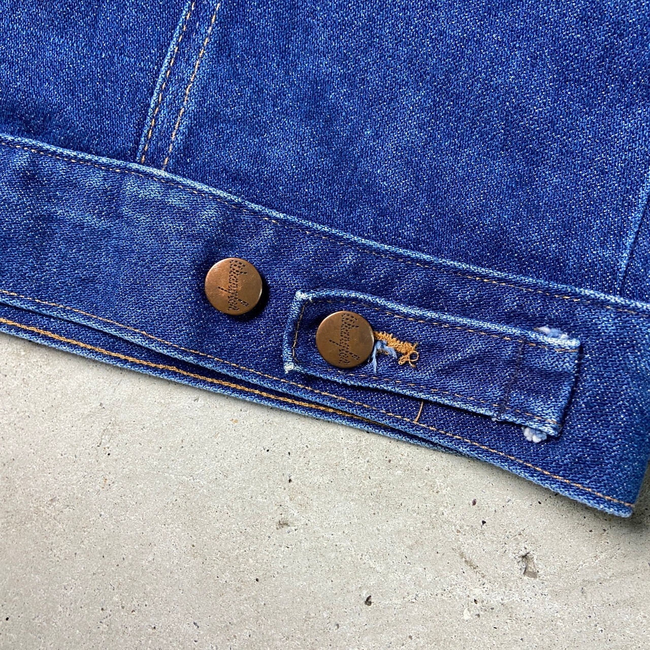 70~80年代 Wrangler ラングラー デニムジャケット 74126NV メンズM相当 