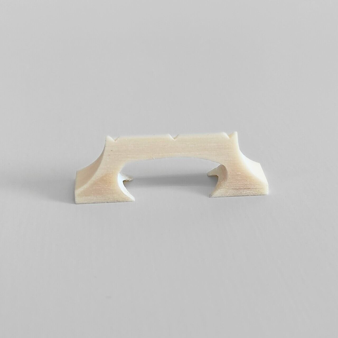 三線用ウマセット 【消音ウマ＋牛骨製デザイン太＋竹製デザイン