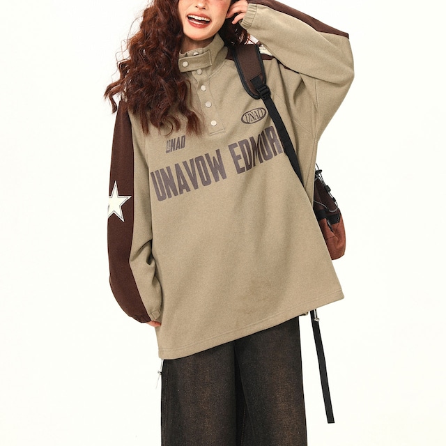 スターボリュームハイネックスウェット R00691