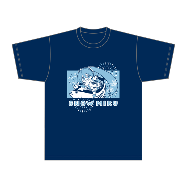 雪ミク×高知コラボ　Tシャツ