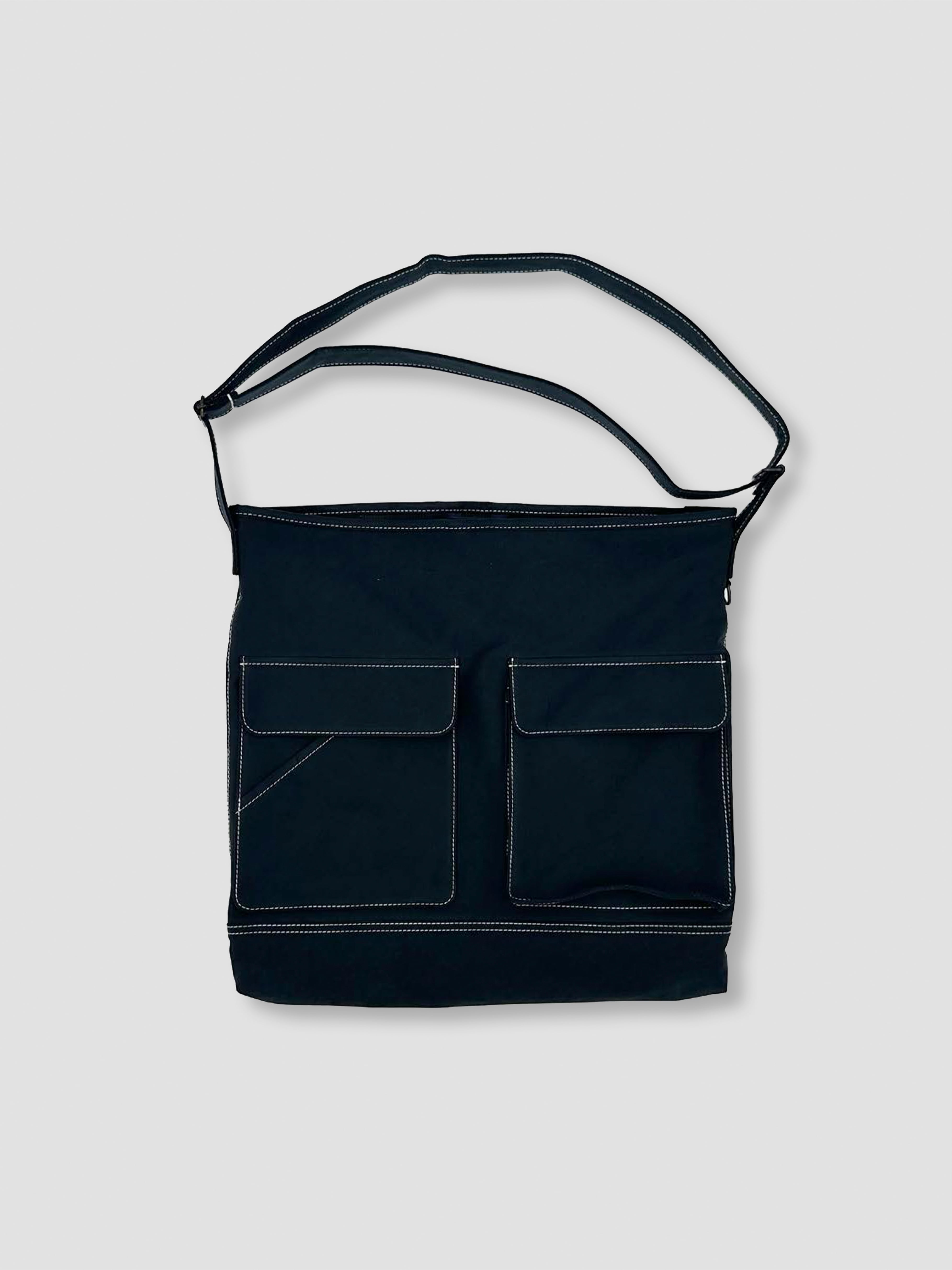 Warenfaus Mil cloth shoulder DARK NAVY WFUP-0021 | BEST PACKING STORE