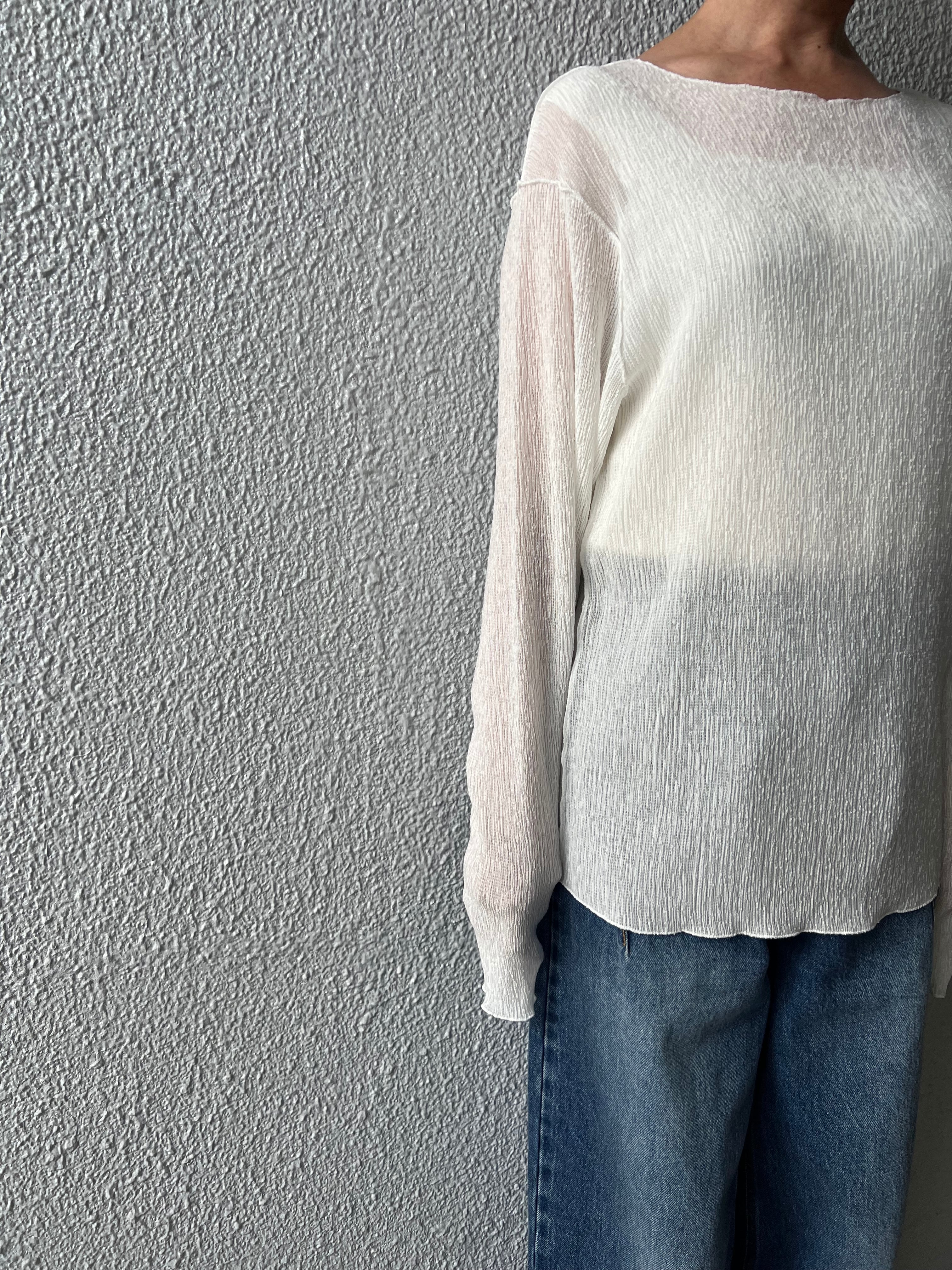 【PASSIONE】シアーテレコストレッチプルオーバー 536980