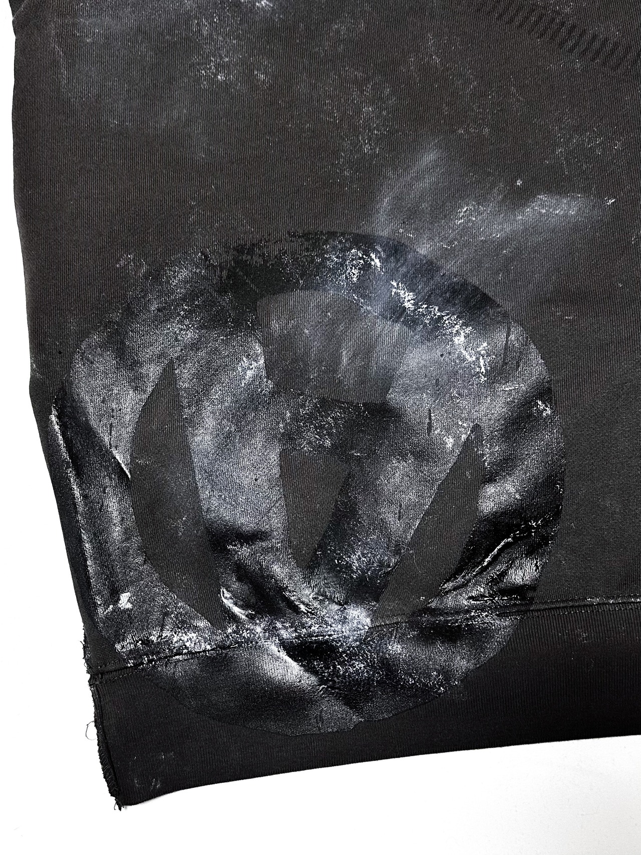 UNFINISHED アナーキーマークダメージトレーナー25025