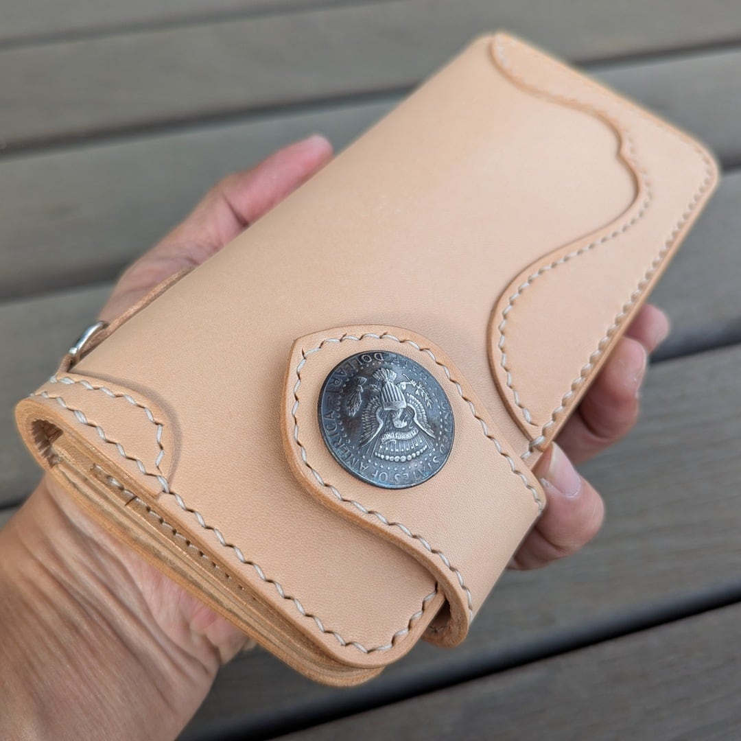 トラッカーズウォレット/ミドルウォレット Mサイズ イタリアンレザー