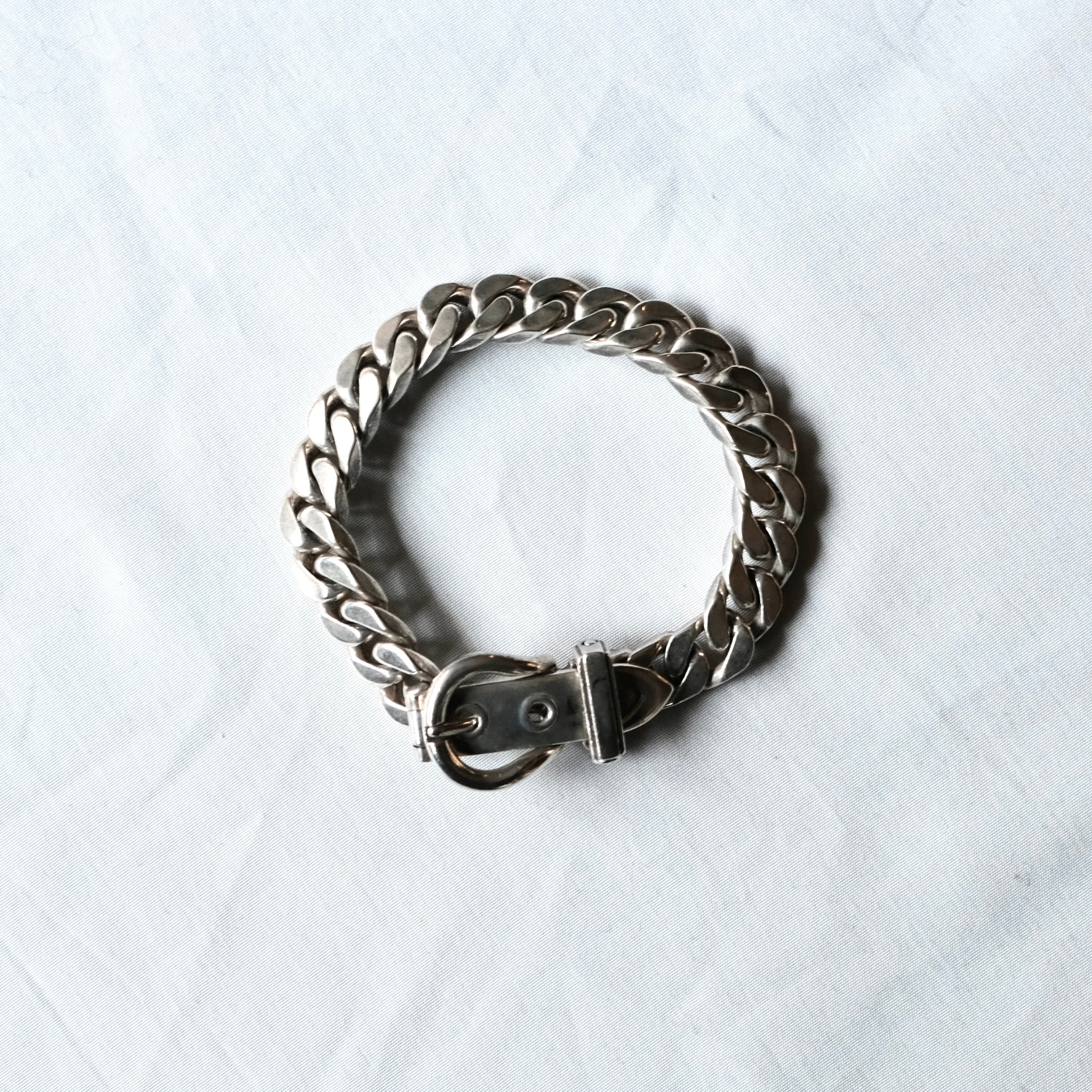 アクセサリー 60~70S HERMES Boucle Sellier PM bracelet HERMES BOUCLE SELLIER 60s~70s SILVER 800 BRACELET | safarionline