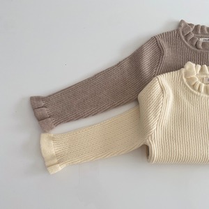 【ラスト1 】即納_frill knit
