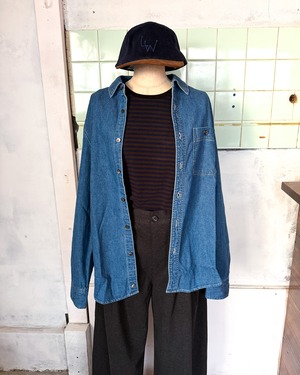 【BOHEMIANS UNISEX】DENIM レギュラーシャツ