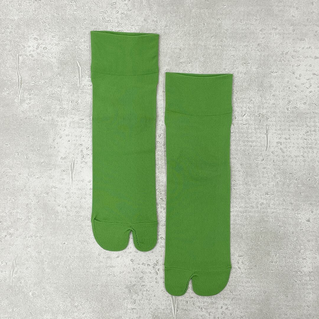 ソフトナイロン足袋ソックス／green | .fukuske｜福助 店舗限定の靴下