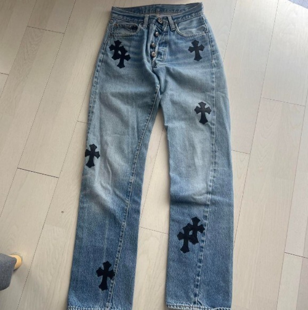 CHROME HEARTS クロムハーツ リーバイス ビンテージデニム アフター 