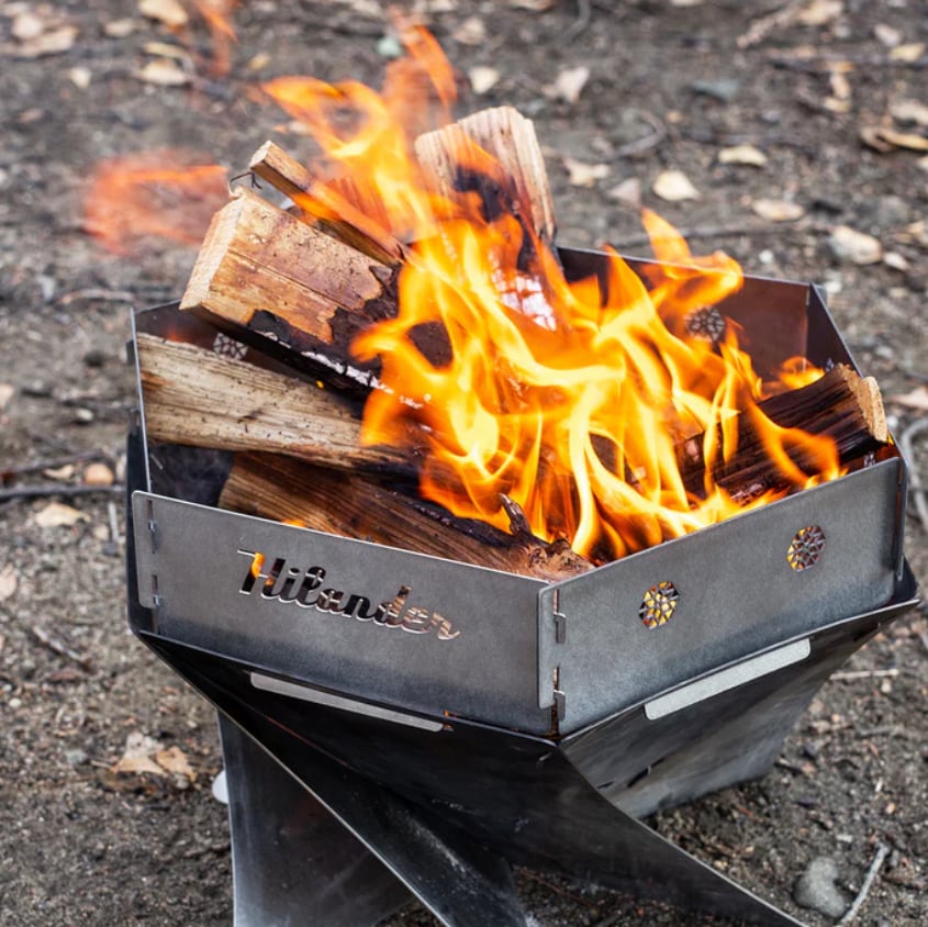 【Hilander ハイランダー】焚き火台 六花(りっか)専用風防〈オプション〉HCS-041