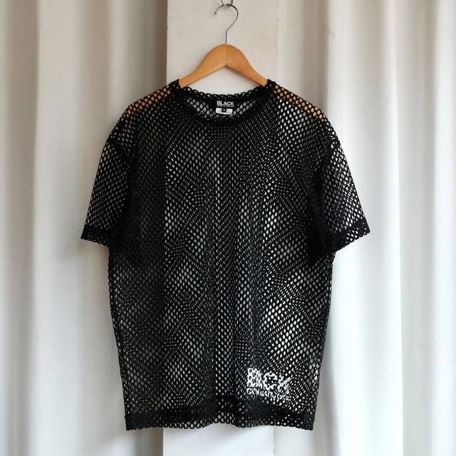 BLACK COMME des GARCONS MESH T-SHIRT