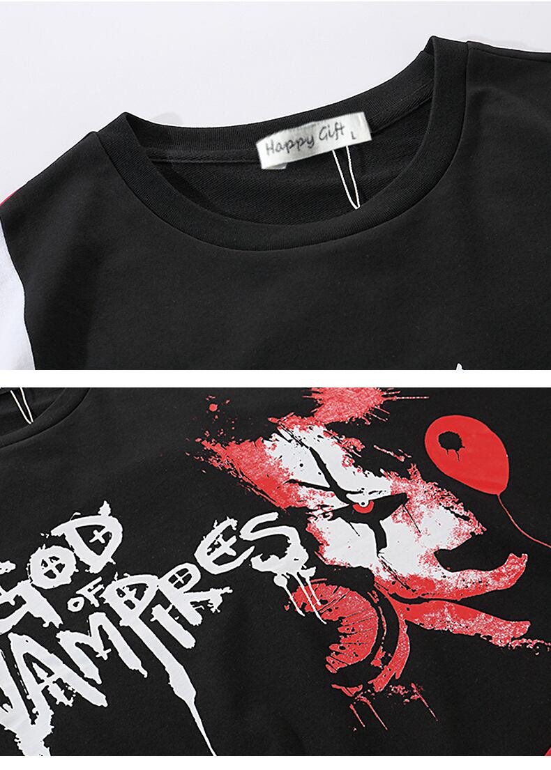 全1色 Tシャツ カットソー プリント カジュアル ストリート 