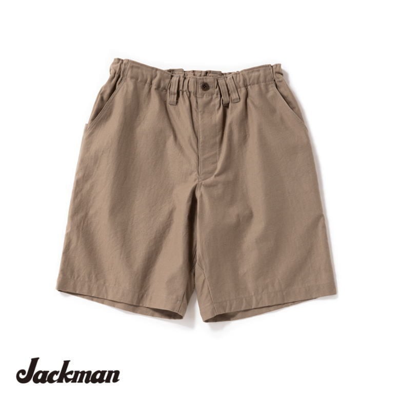 Back Nep Umps Shorts / Jackman JM4540 Sepia セピア | noselow