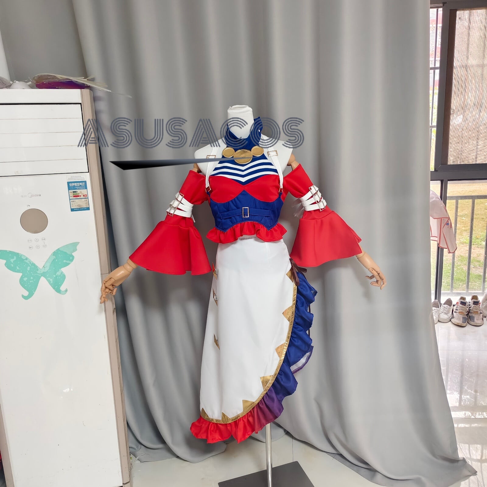 ウマ娘 フリオーソ コスプレ衣装フルセット ASUSACOS 実物撮影！ウマ娘 プリティーダービー フリオーソ 勝負服