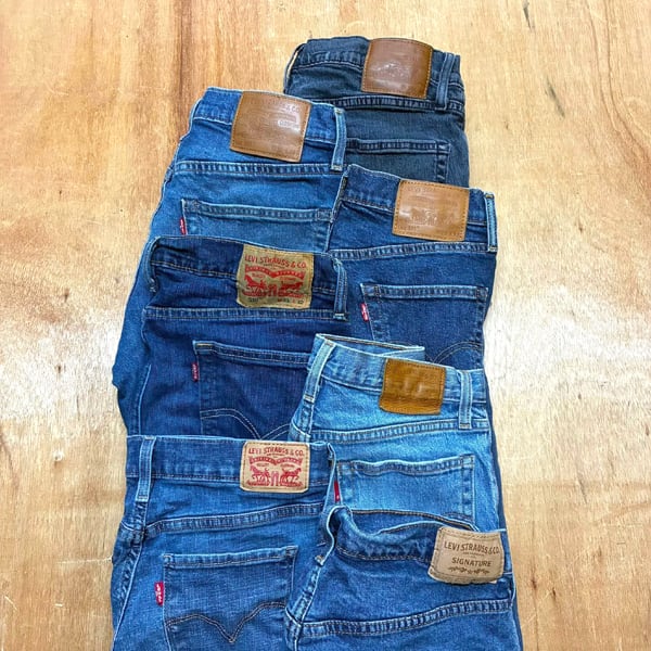 1点物◇リーバイスプレミアム502ビッグEスリムジーンズ/デニムパンツ