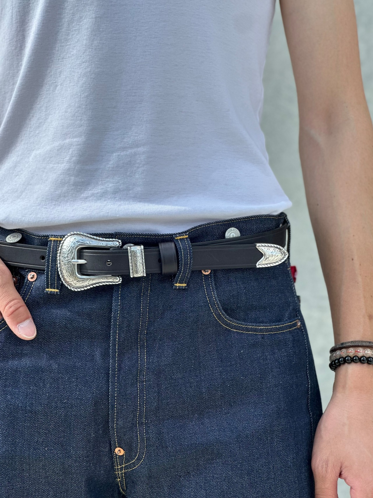 Western Noble Buckle Belt