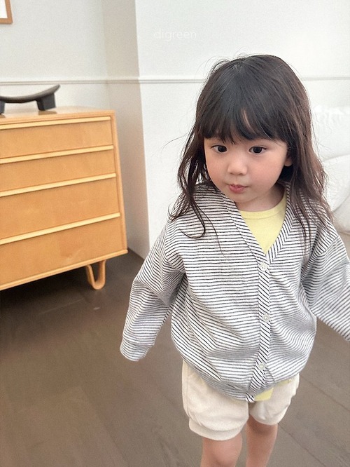 [DIGREEN] Summer Stripe Cardigan / [디그린] 썸ST가디건