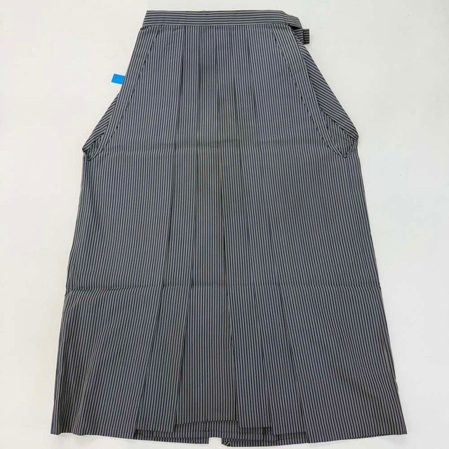 袴 行灯袴 男袴 紐下丈85cm 男性用袴 Mサイズ 成人式袴 縞 中古 4814