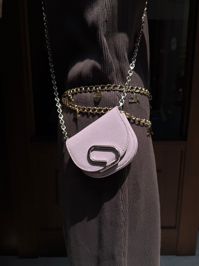 3.1 Phillip lim / vintage purple chain mini bag.(O)