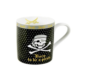 【KN0B01110030007】 Born to be a Pirate Mug - メイン画像