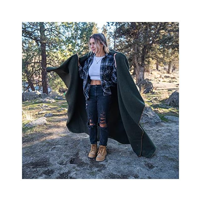 新品】 アークトゥルス ミリタリーウールブランケット ネイビー (19412