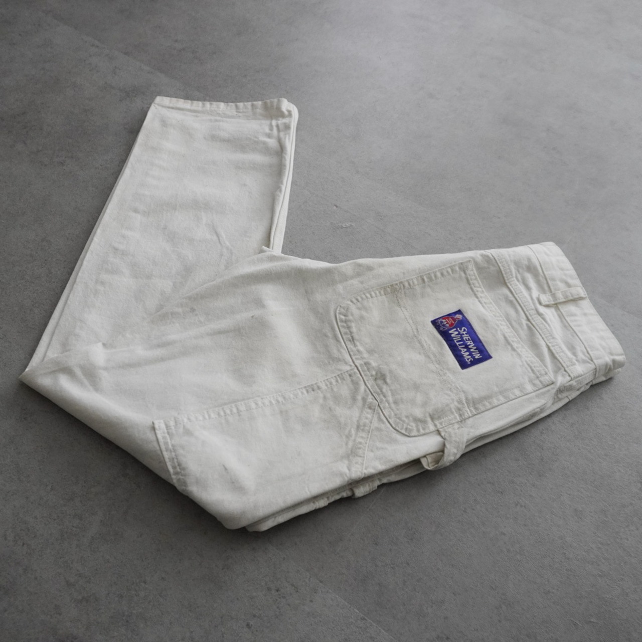 Dickies Sherwin-Williams white painter pants [W31.5L31.5相当] 古着 - 1