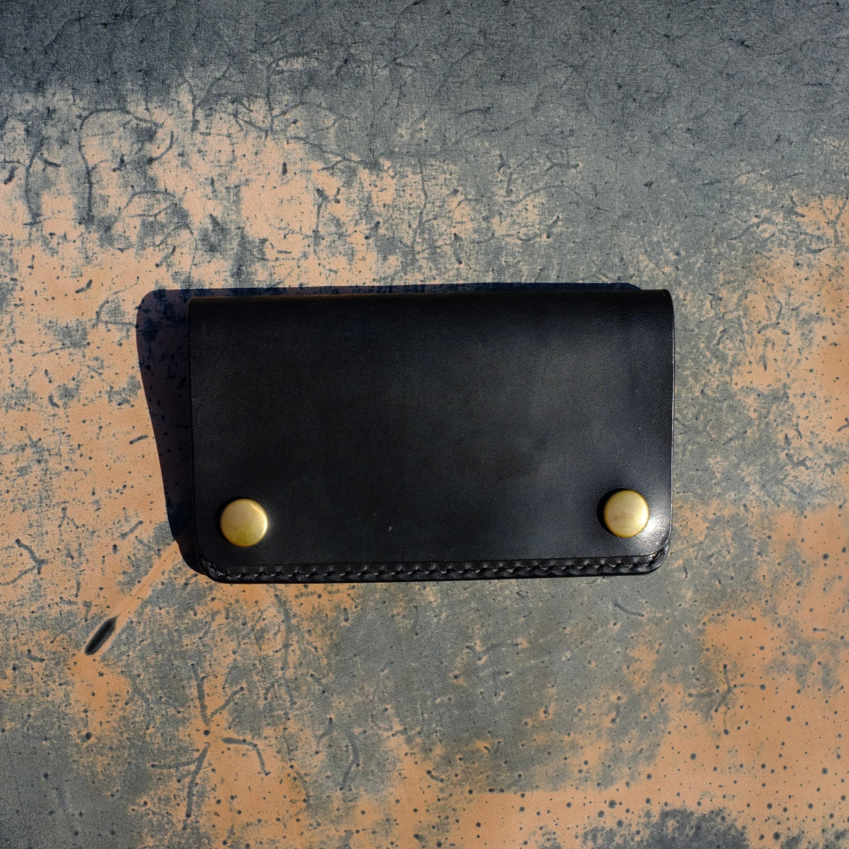 在庫品】ミドルトラッカーウォレット 壱 GUIDI CULATTA CAVALLO 弐層式