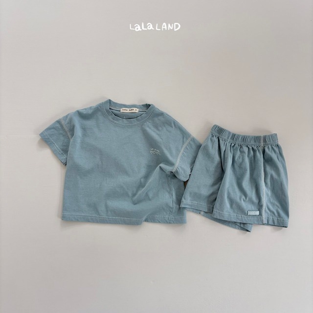 《予約》送料無料【lalaland】Color Stitch Shorts