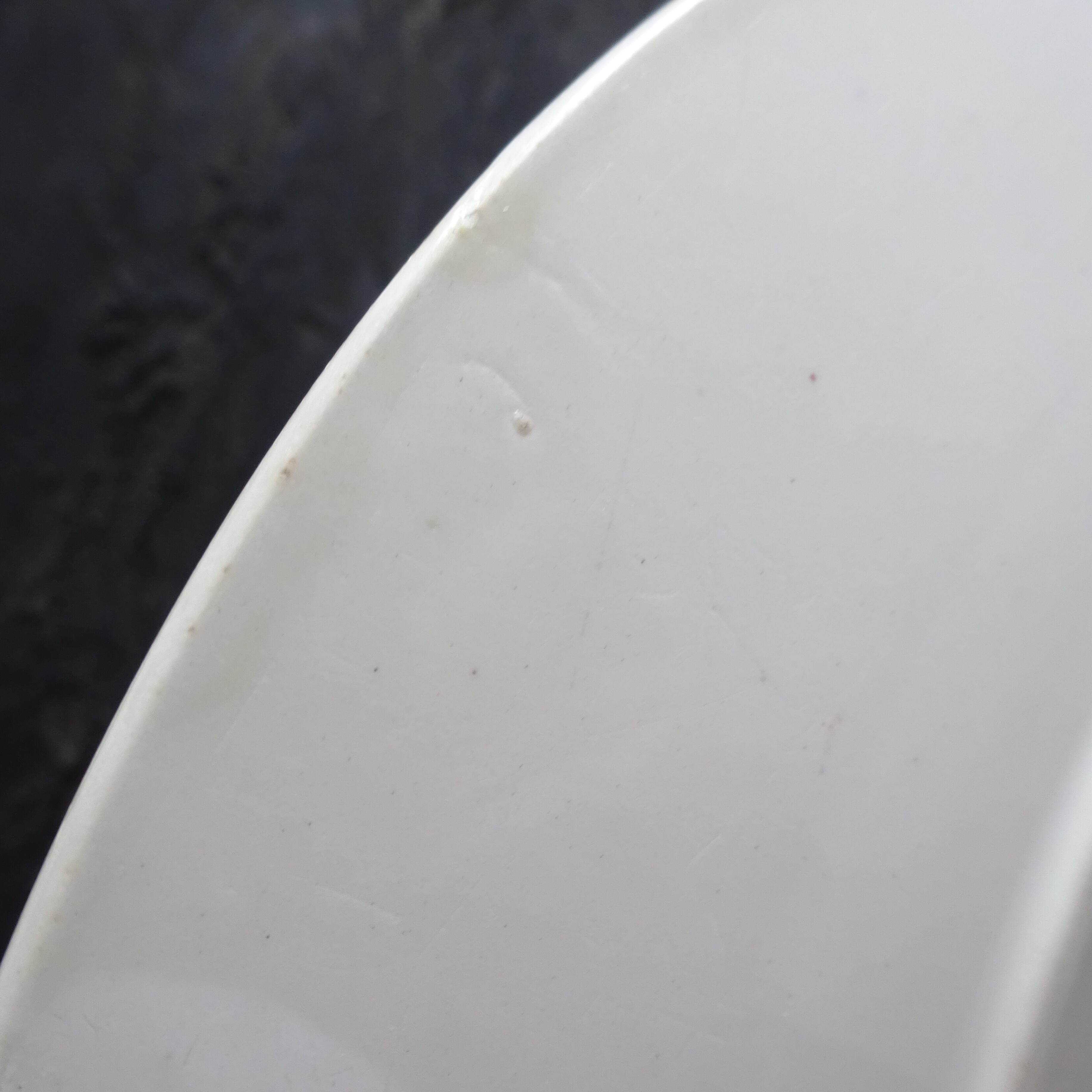 【 Épuisé 】Sarreguemines*modèle《FONTANGES》assiette plate