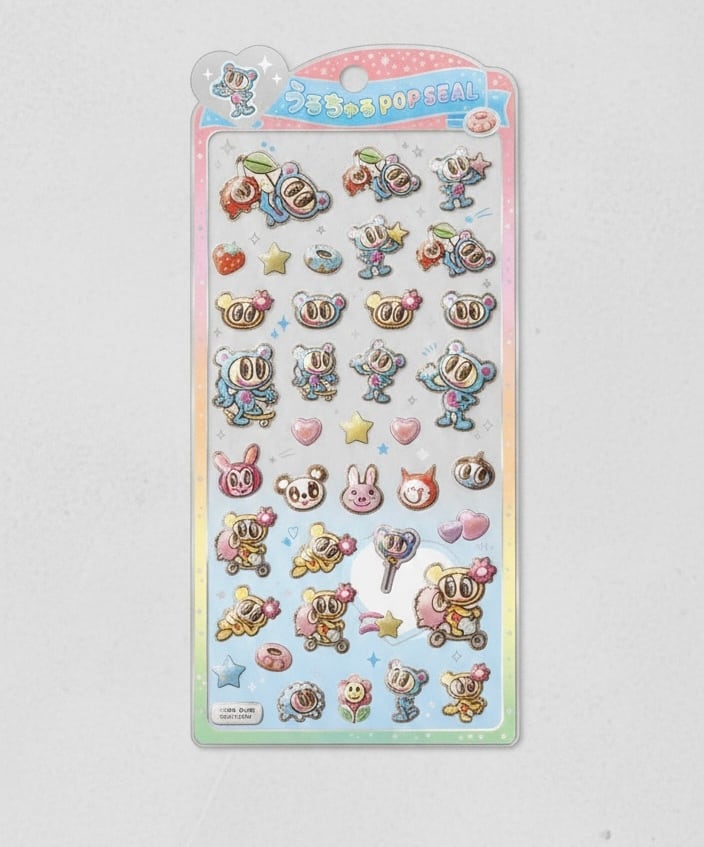 予約販売】うるちゅるポップシール エンジェルブルー | SEALSHOPぺたぺた