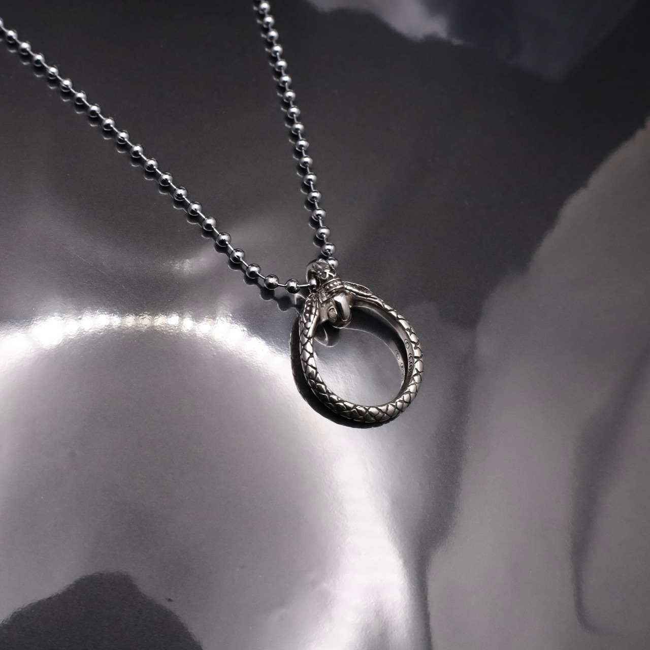 SNAKE HORSESHOE PENDANT / スネークホースシューペンダント
